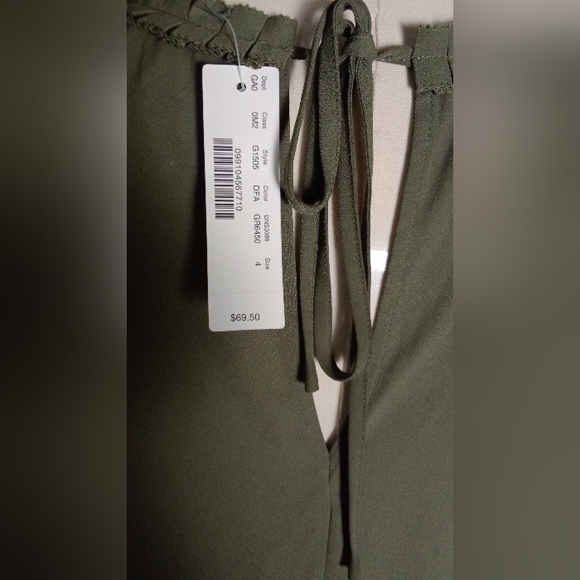 NWT J. Crew Ruffle Trim Sleeveless Top Size 4 - Picture 4 of 7